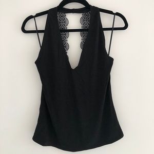 BB Dakota Black Sleeveless Top